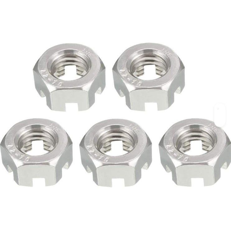 Hex Slotted Nuts — view 4